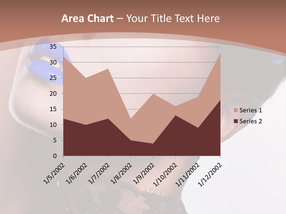 Contemplation Studio Shot Makeup PowerPoint Template