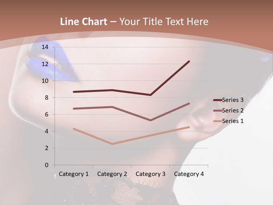 Contemplation Studio Shot Makeup PowerPoint Template