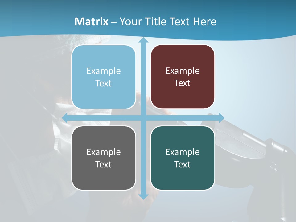 People Medicine Studying PowerPoint Template