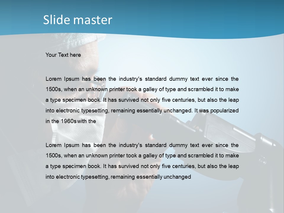 People Medicine Studying PowerPoint Template