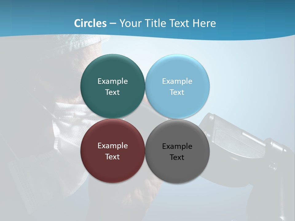 People Medicine Studying PowerPoint Template