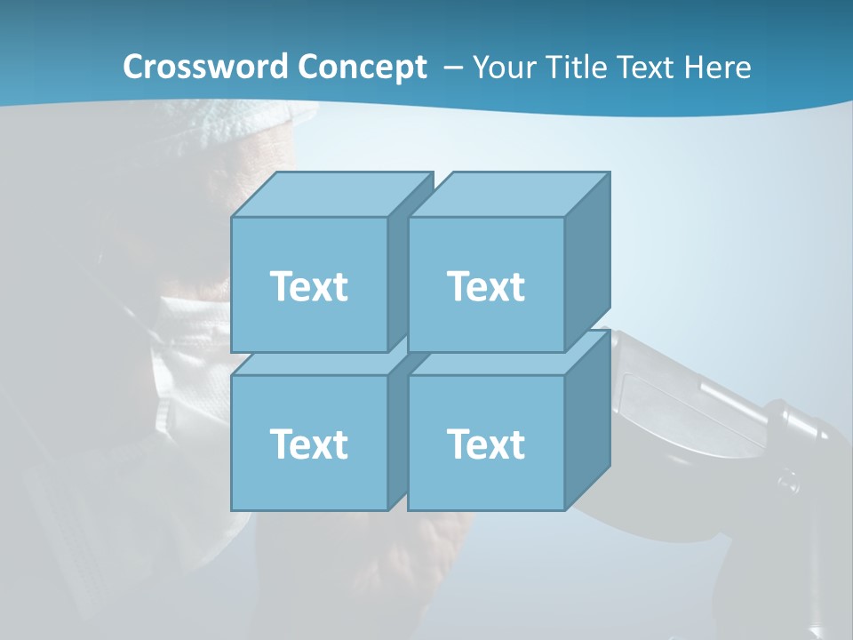People Medicine Studying PowerPoint Template
