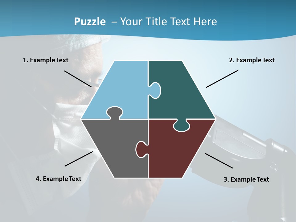 People Medicine Studying PowerPoint Template