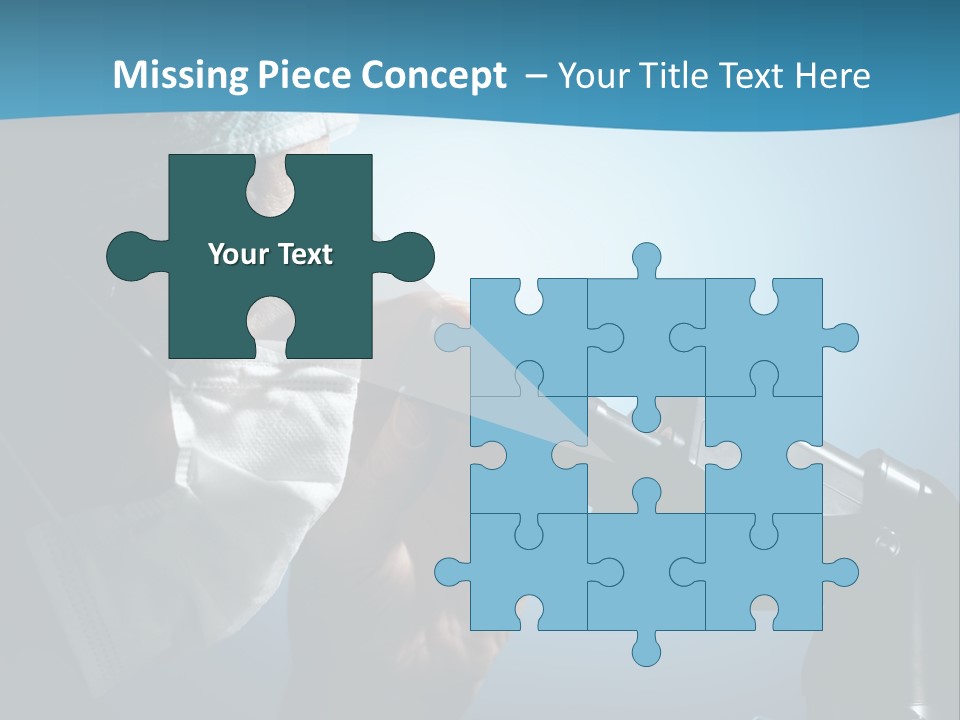 People Medicine Studying PowerPoint Template