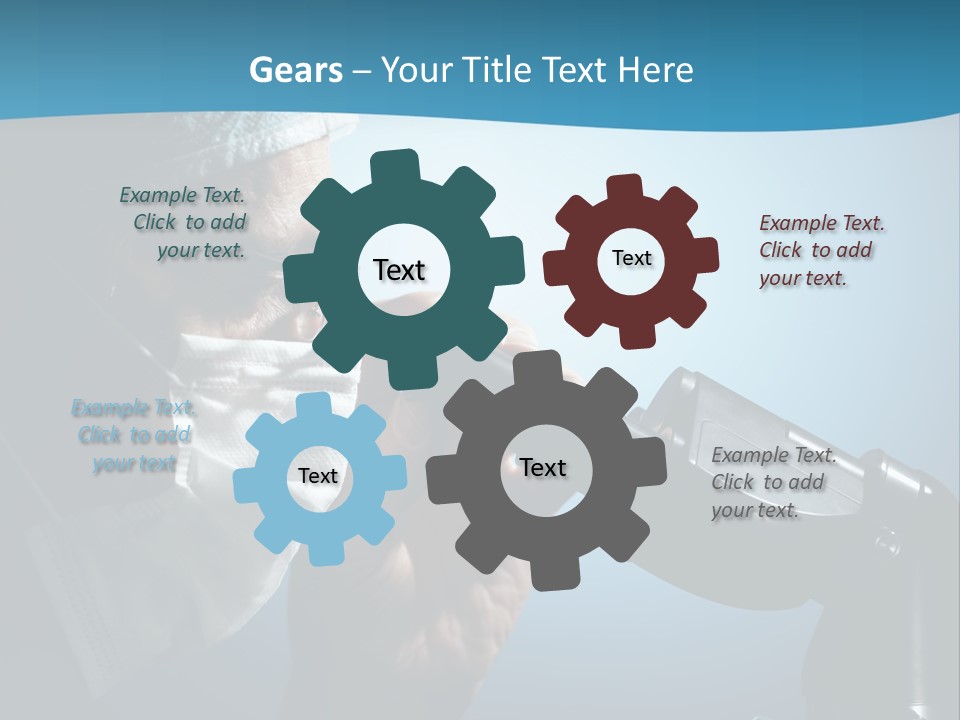 People Medicine Studying PowerPoint Template