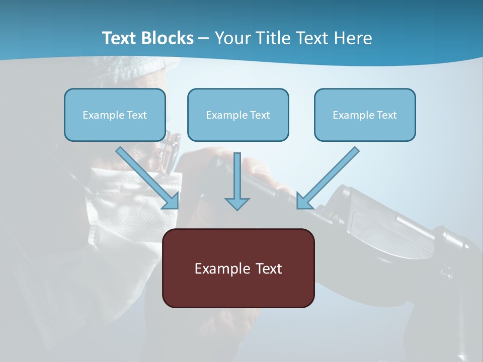 People Medicine Studying PowerPoint Template
