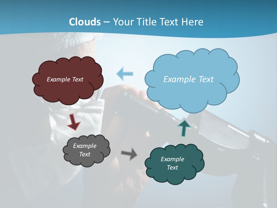 People Medicine Studying PowerPoint Template
