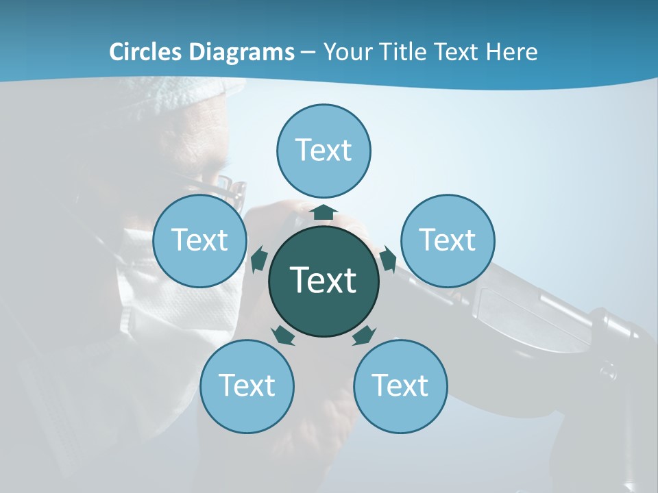 People Medicine Studying PowerPoint Template