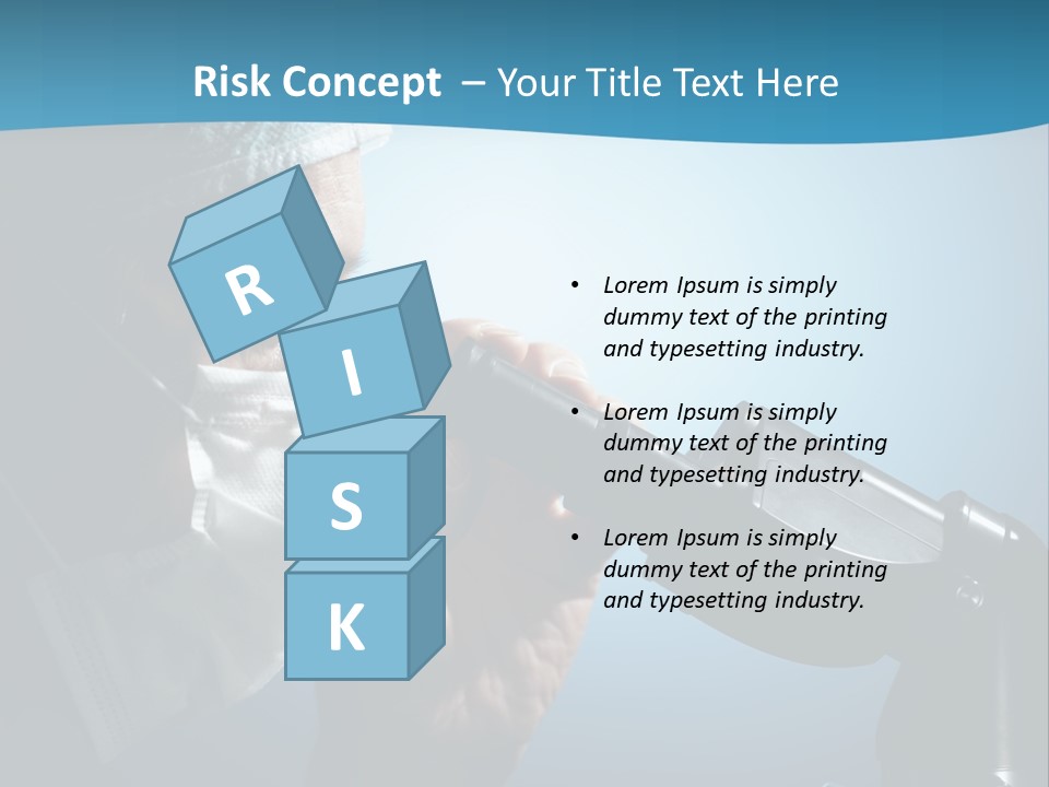 People Medicine Studying PowerPoint Template