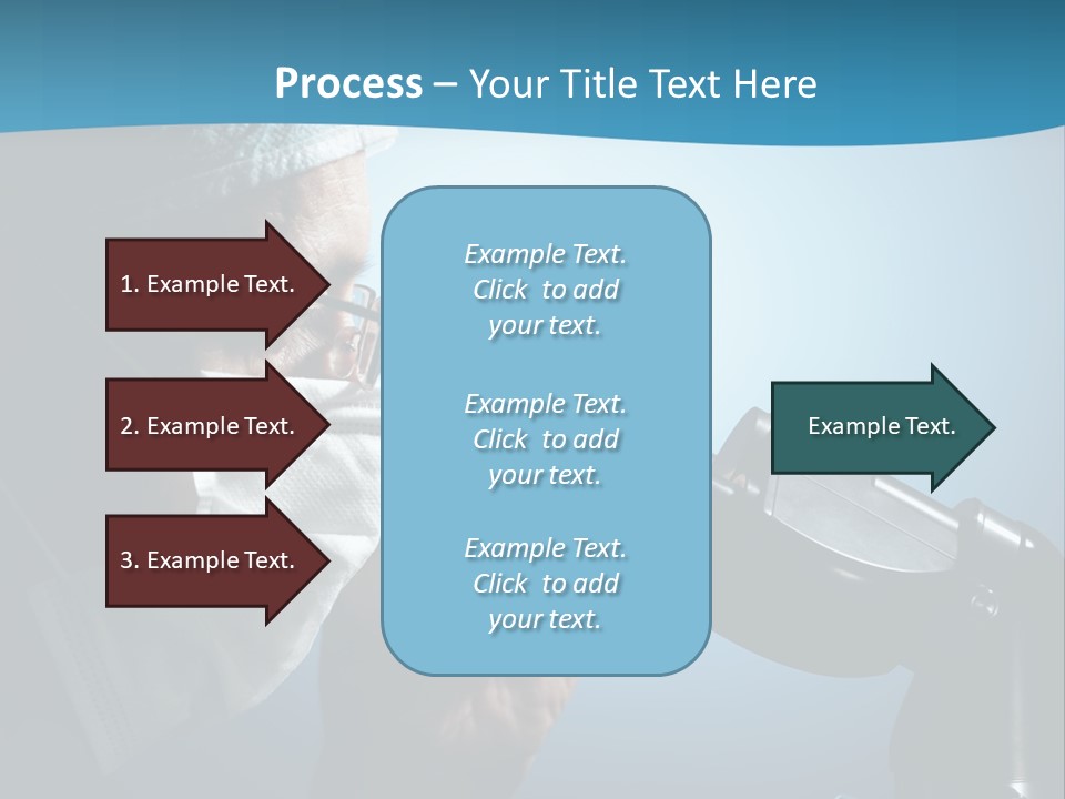 People Medicine Studying PowerPoint Template