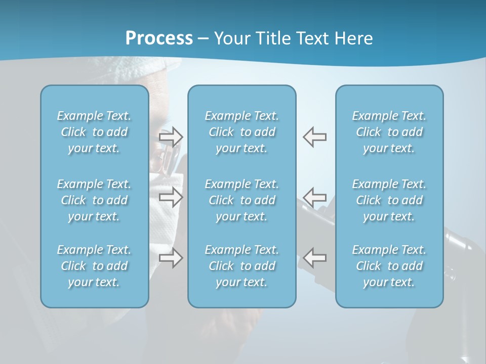 People Medicine Studying PowerPoint Template