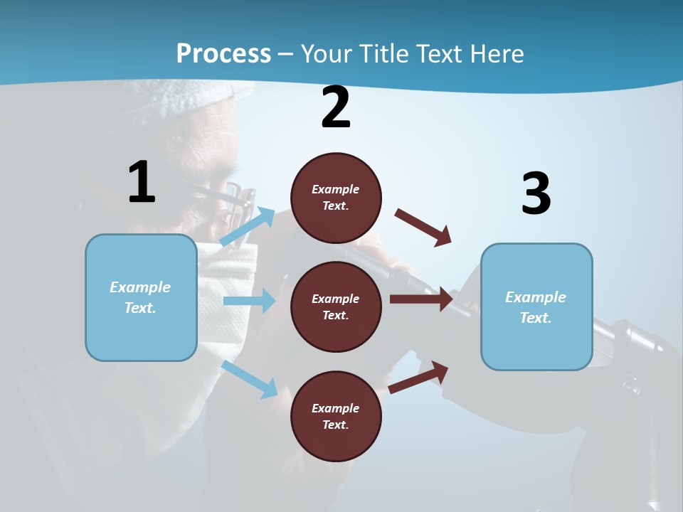 People Medicine Studying PowerPoint Template