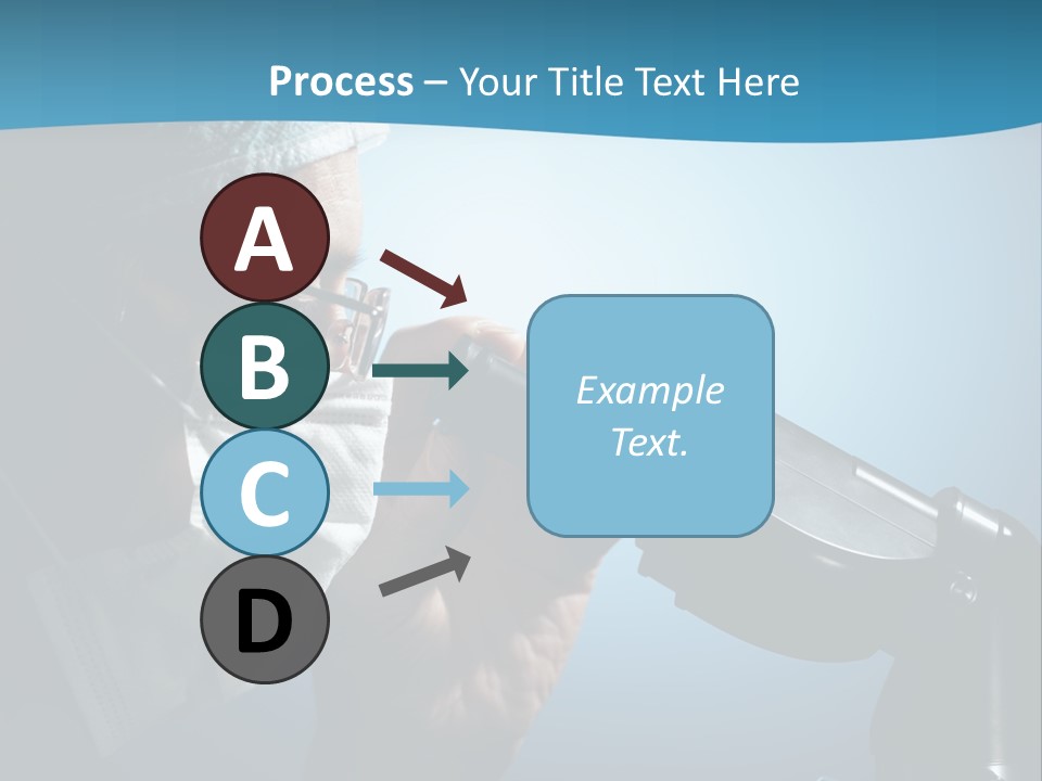 People Medicine Studying PowerPoint Template