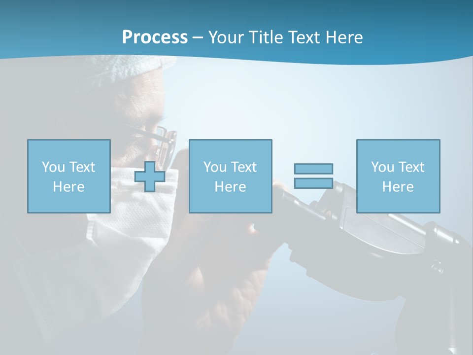 People Medicine Studying PowerPoint Template