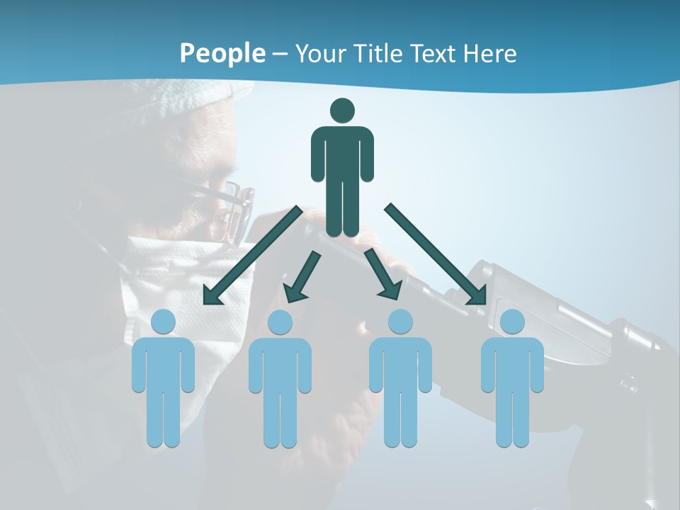 People Medicine Studying PowerPoint Template
