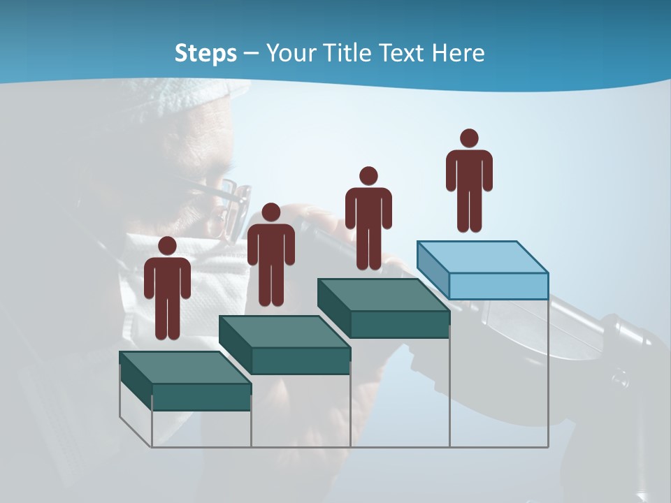 People Medicine Studying PowerPoint Template