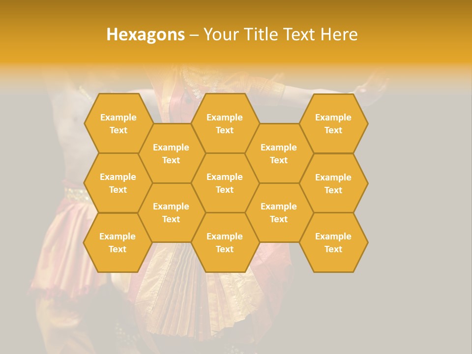 A Couple Of People That Are Performing Some Kind Of Dance PowerPoint Template