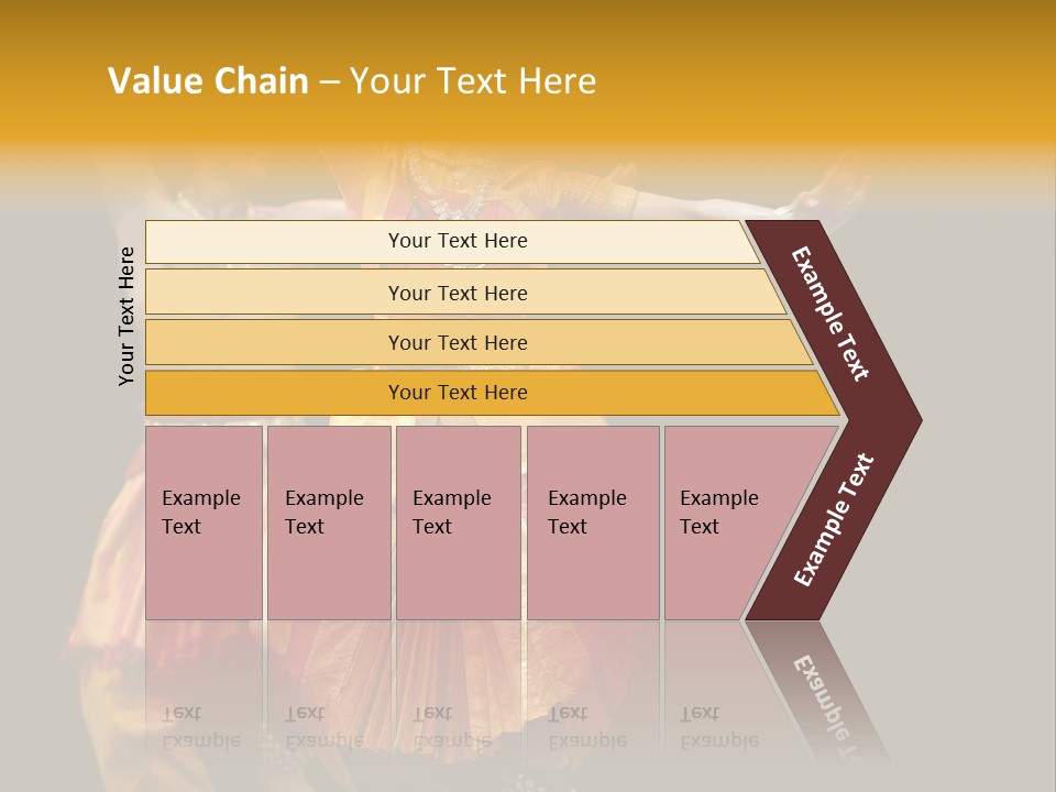 A Couple Of People That Are Performing Some Kind Of Dance PowerPoint Template