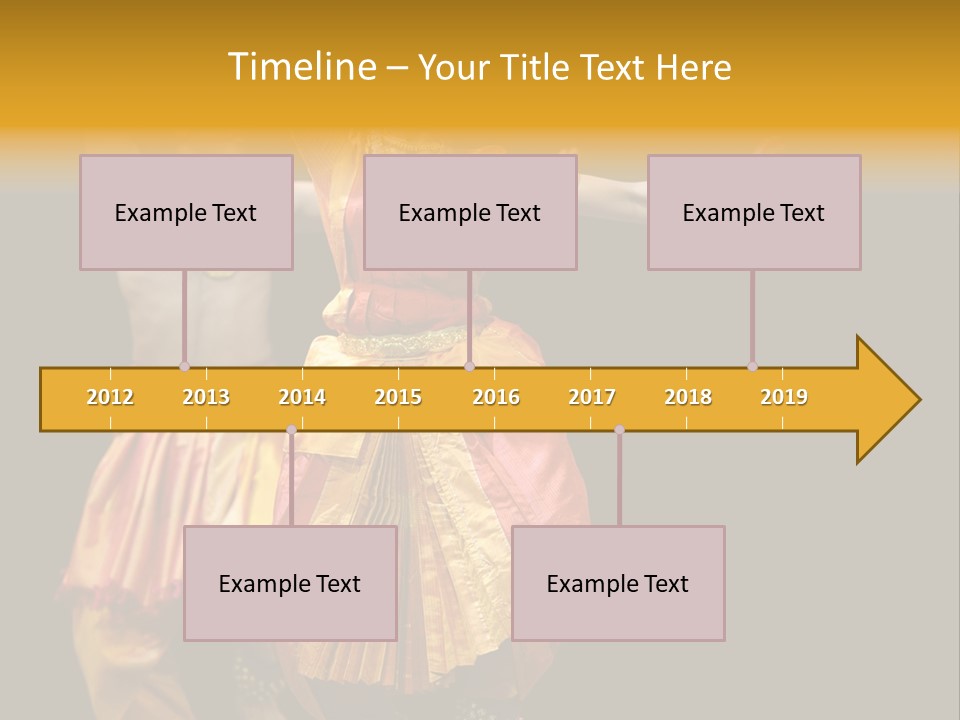 A Couple Of People That Are Performing Some Kind Of Dance PowerPoint Template