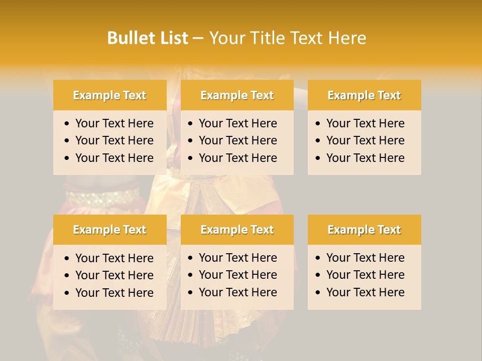 A Couple Of People That Are Performing Some Kind Of Dance PowerPoint Template
