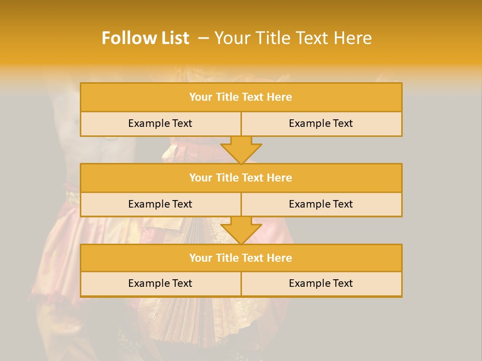 A Couple Of People That Are Performing Some Kind Of Dance PowerPoint Template