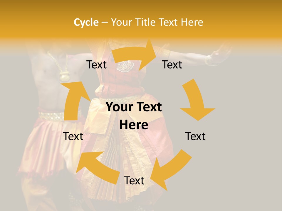 A Couple Of People That Are Performing Some Kind Of Dance PowerPoint Template