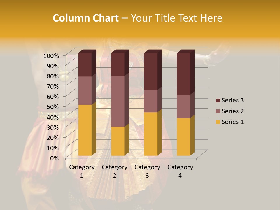 A Couple Of People That Are Performing Some Kind Of Dance PowerPoint Template