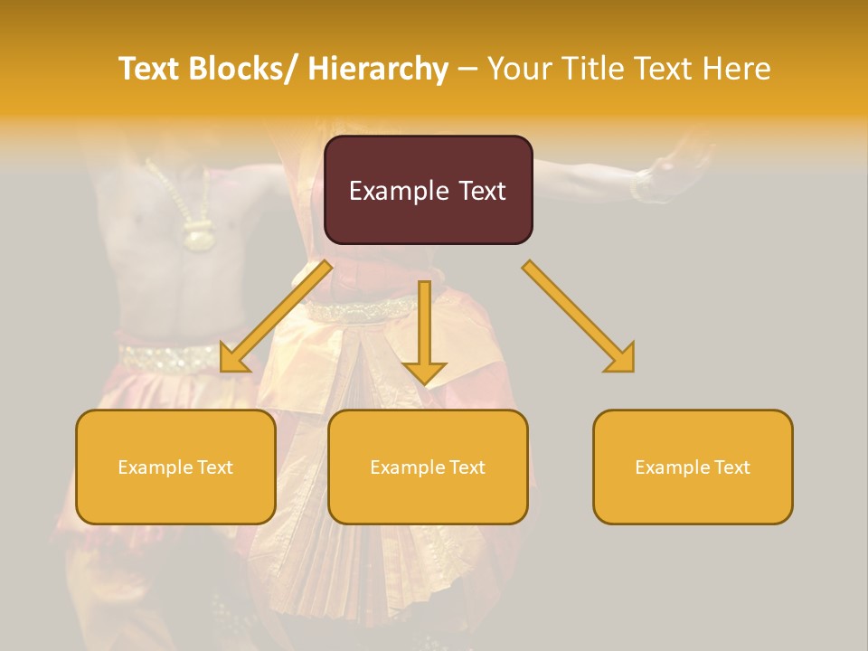 A Couple Of People That Are Performing Some Kind Of Dance PowerPoint Template