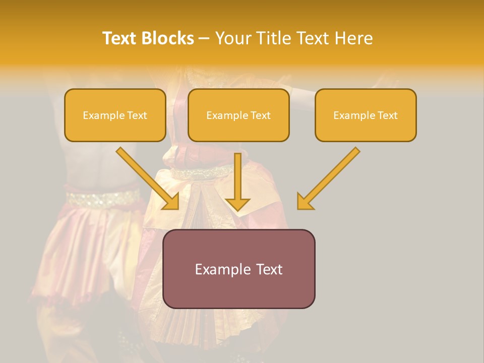A Couple Of People That Are Performing Some Kind Of Dance PowerPoint Template