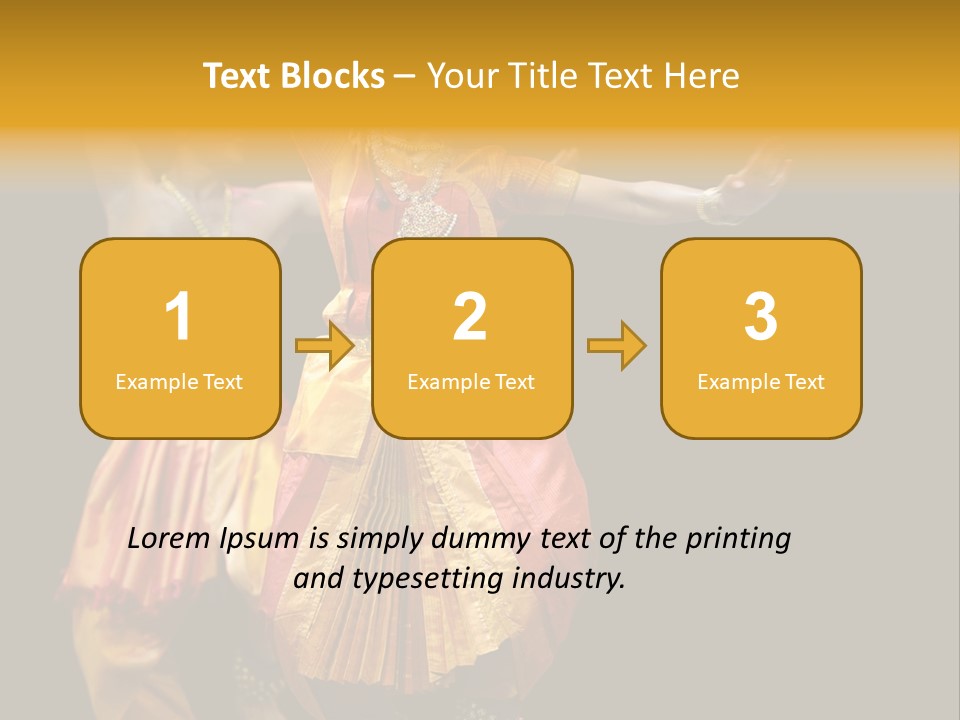 A Couple Of People That Are Performing Some Kind Of Dance PowerPoint Template