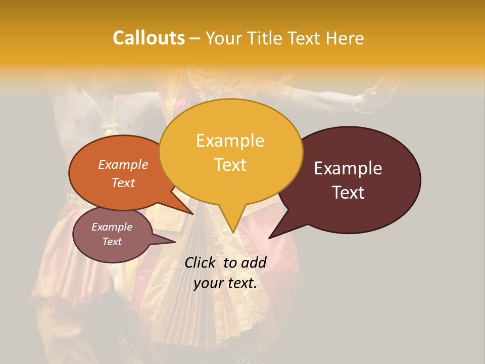 A Couple Of People That Are Performing Some Kind Of Dance PowerPoint Template