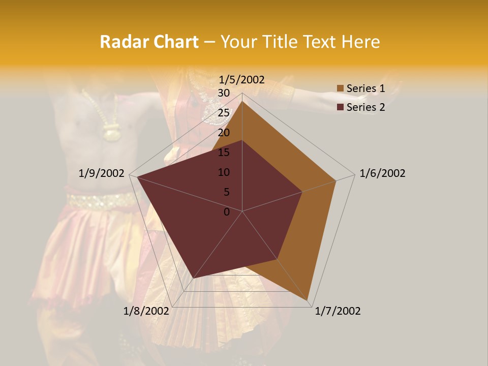 A Couple Of People That Are Performing Some Kind Of Dance PowerPoint Template