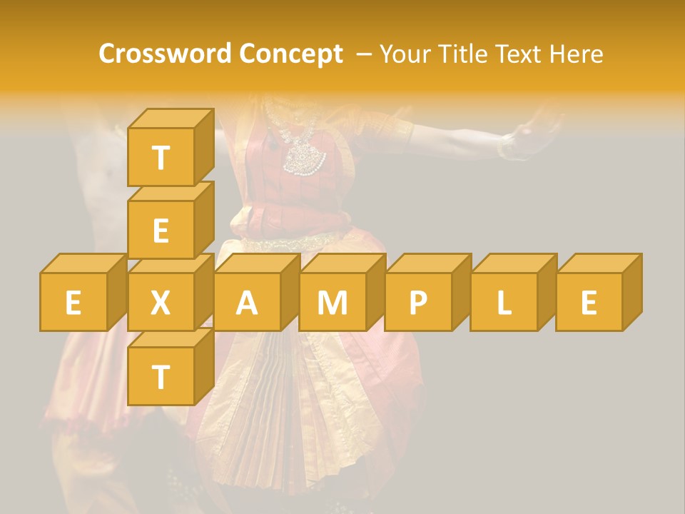 A Couple Of People That Are Performing Some Kind Of Dance PowerPoint Template