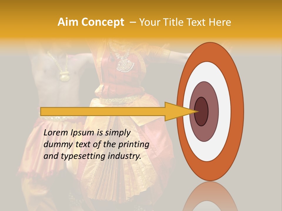 A Couple Of People That Are Performing Some Kind Of Dance PowerPoint Template