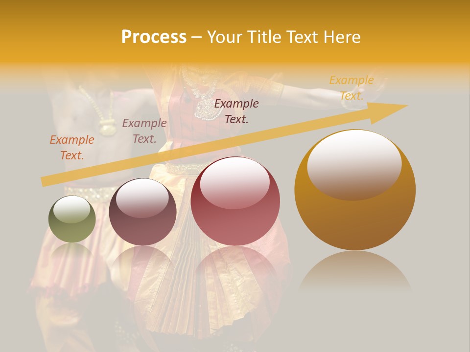 A Couple Of People That Are Performing Some Kind Of Dance PowerPoint Template