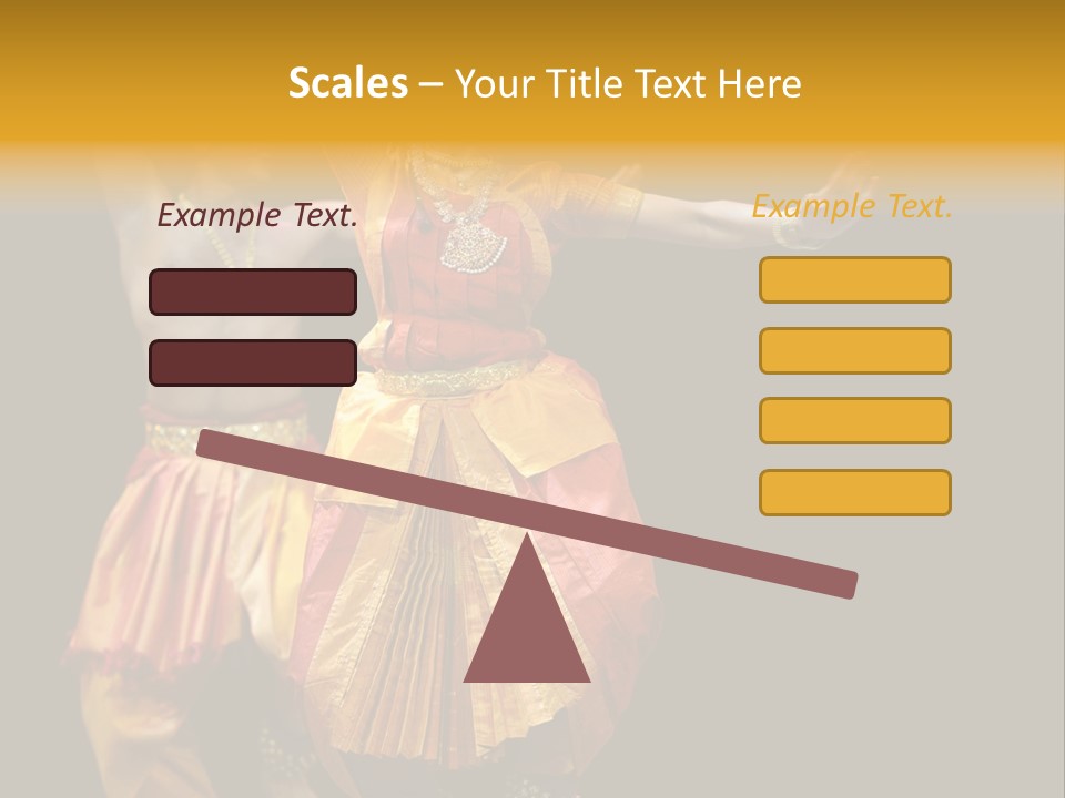 A Couple Of People That Are Performing Some Kind Of Dance PowerPoint Template