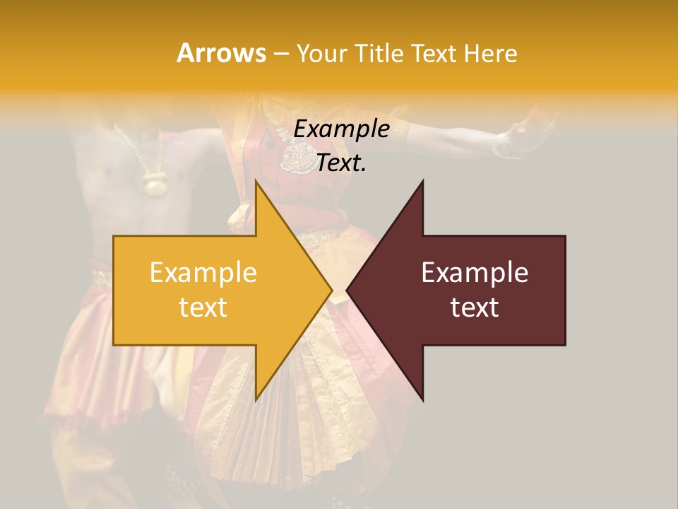 A Couple Of People That Are Performing Some Kind Of Dance PowerPoint Template