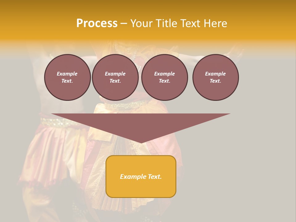 A Couple Of People That Are Performing Some Kind Of Dance PowerPoint Template