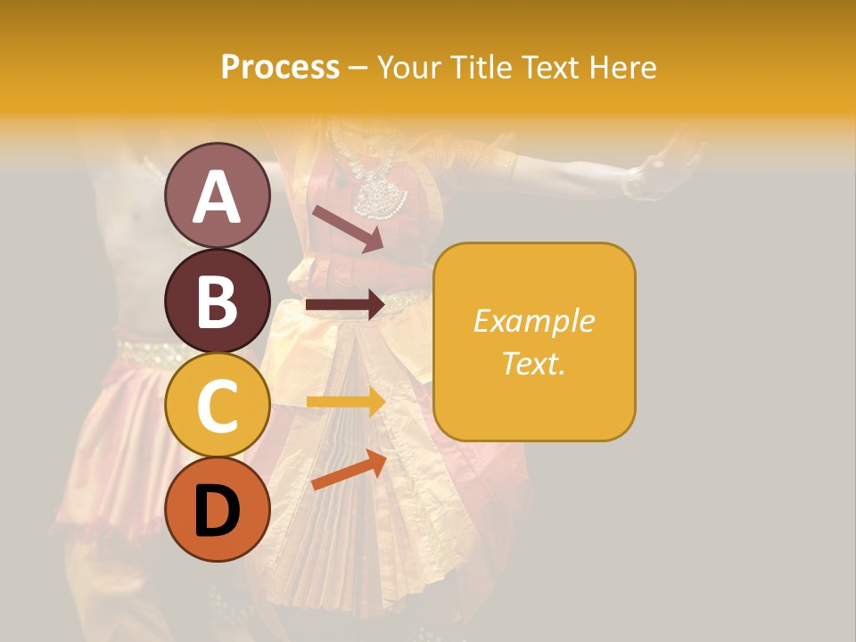 A Couple Of People That Are Performing Some Kind Of Dance PowerPoint Template