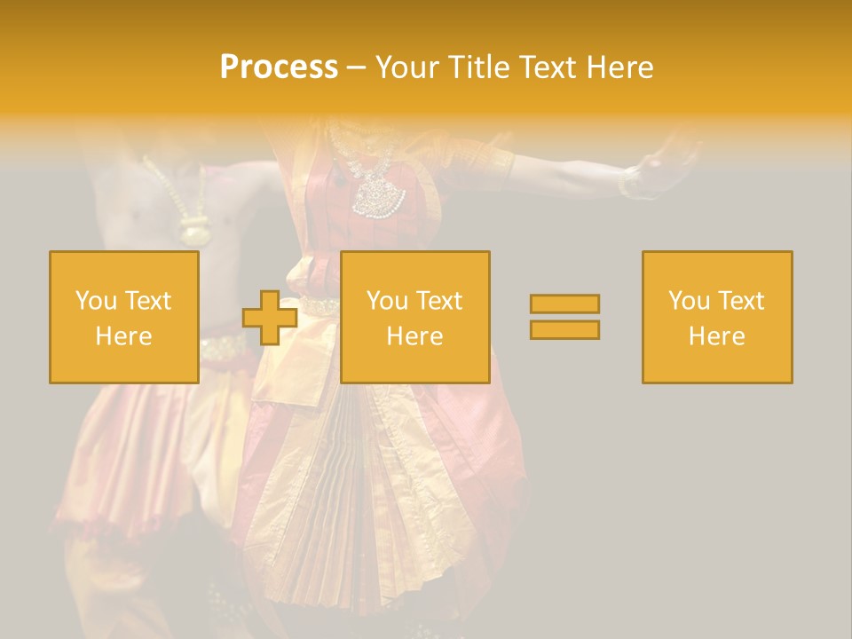 A Couple Of People That Are Performing Some Kind Of Dance PowerPoint Template