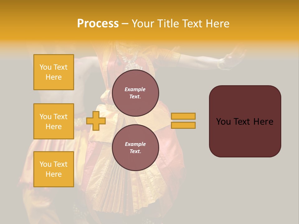 A Couple Of People That Are Performing Some Kind Of Dance PowerPoint Template