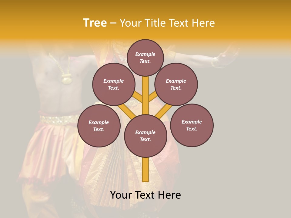 A Couple Of People That Are Performing Some Kind Of Dance PowerPoint Template