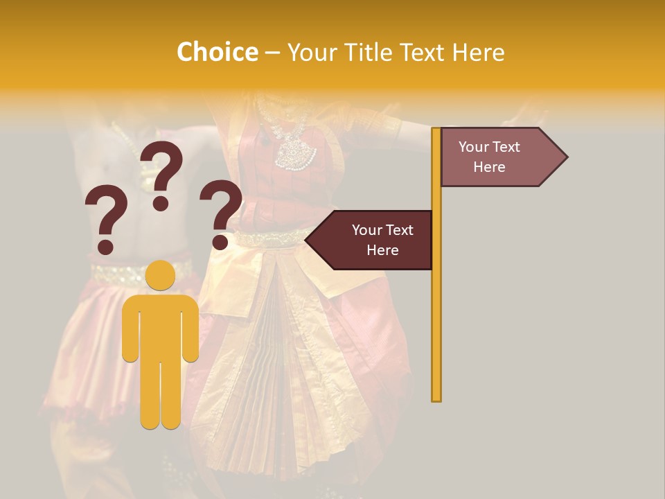 A Couple Of People That Are Performing Some Kind Of Dance PowerPoint Template