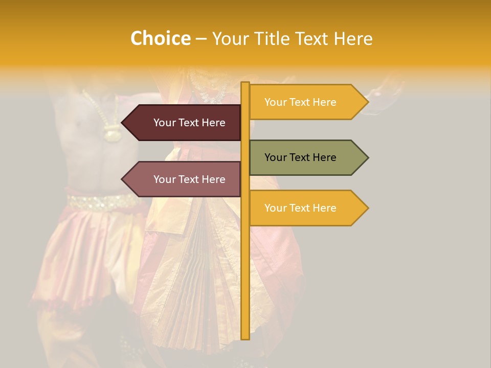 A Couple Of People That Are Performing Some Kind Of Dance PowerPoint Template