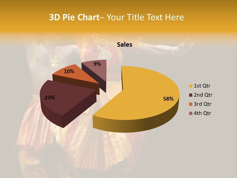 A Couple Of People That Are Performing Some Kind Of Dance PowerPoint Template