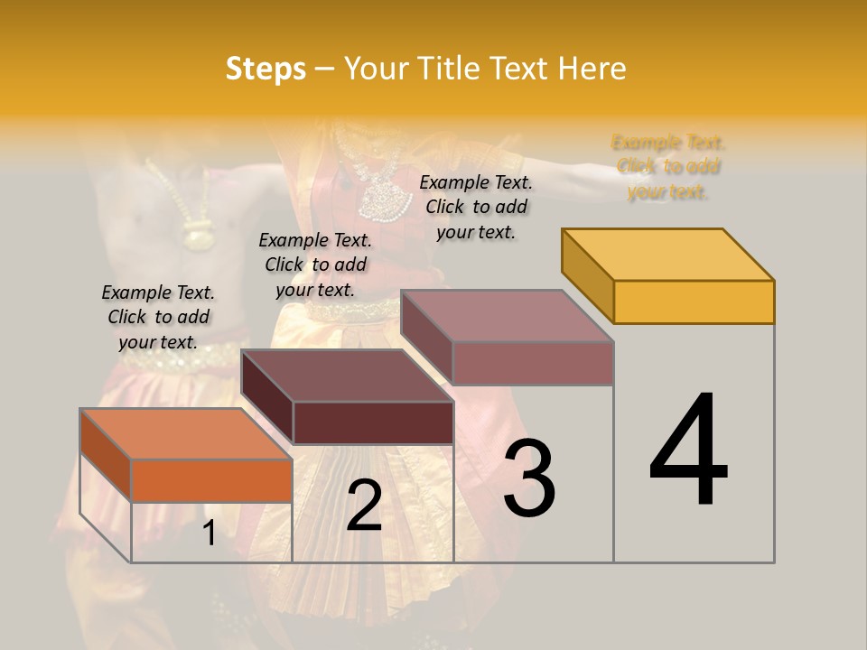 A Couple Of People That Are Performing Some Kind Of Dance PowerPoint Template