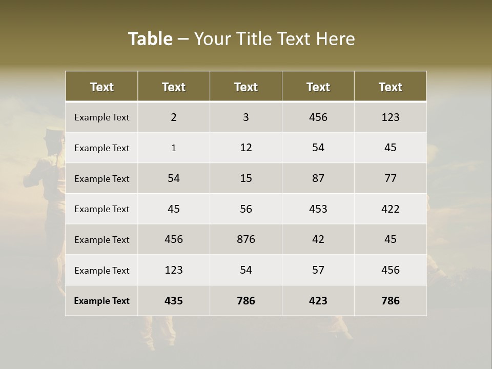 Country Rural Movement PowerPoint Template