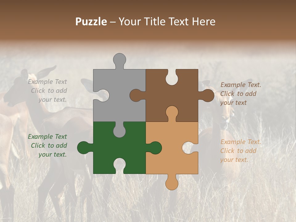 Fauna Ecology National PowerPoint Template