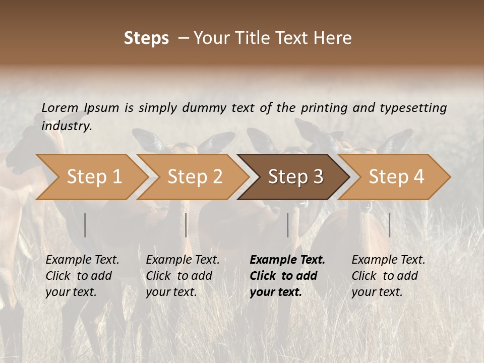 Fauna Ecology National PowerPoint Template