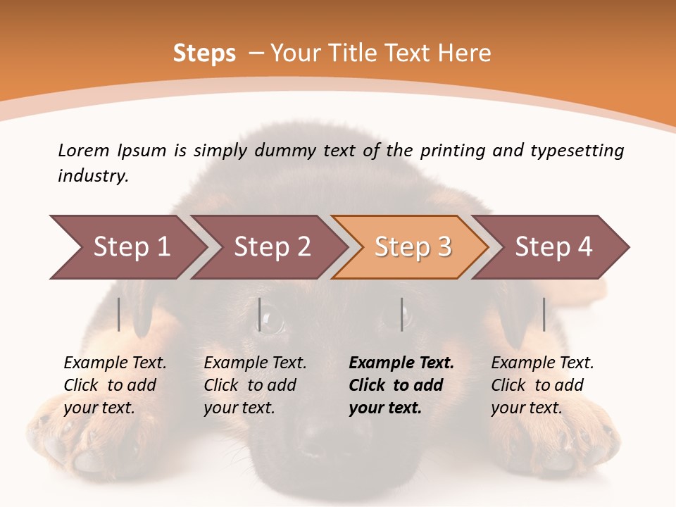 Purebred Domestic Mammal PowerPoint Template